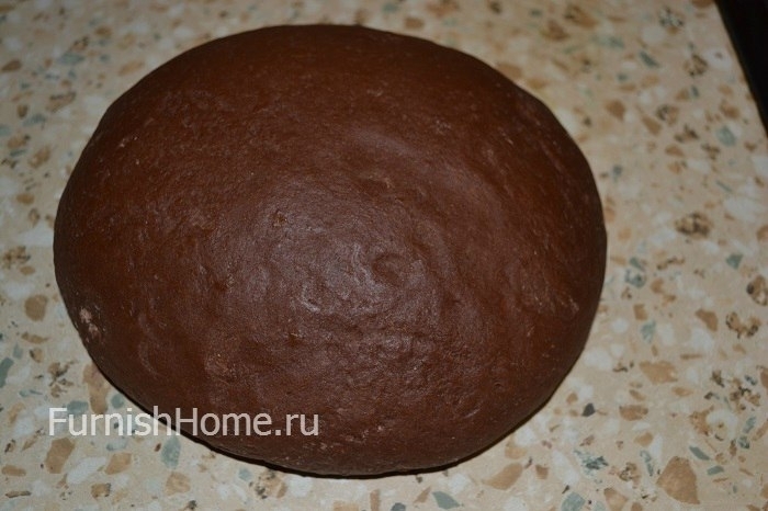 Домашний торт «Шоколадный медовик с бананом»