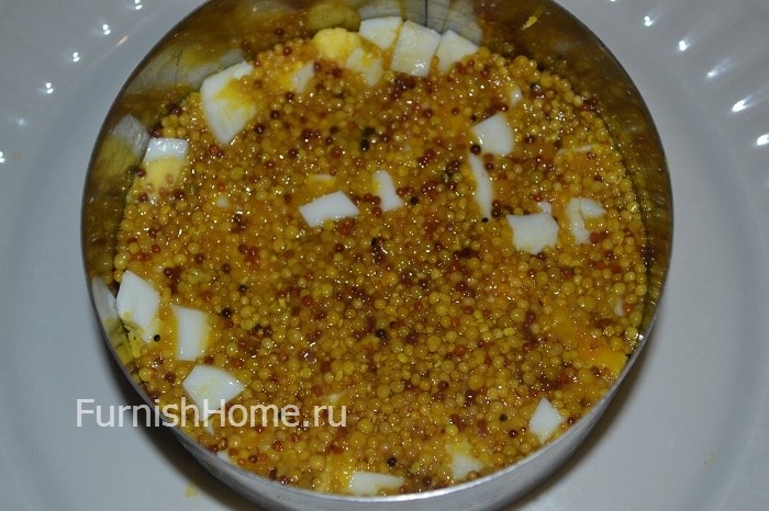 Салат с кукурузой и корейской морковкой