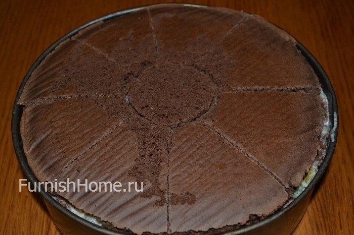 Шоколадный торт «Африканская ромашка»