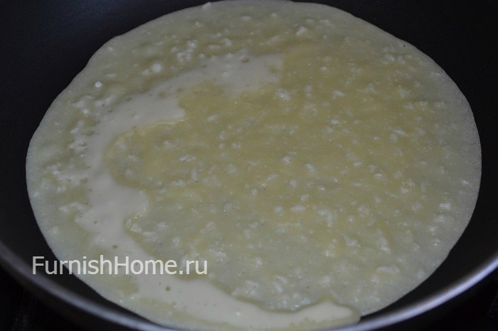 Блины с кокосовой стружкой