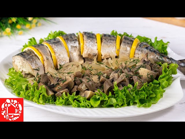 Так скумбрию вы точно еще не готовили! Очень вкусная скумбрия в горячем маринаде!