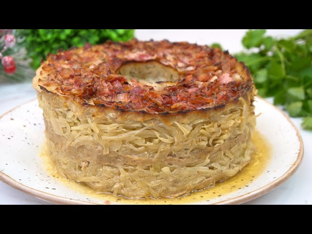 Террин, вкусный рецепт из капусты и фарша