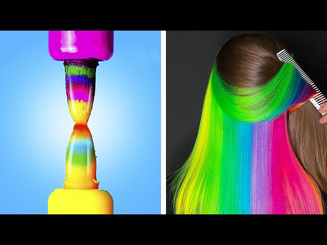 Классные способы покраски волос и идеи причесок