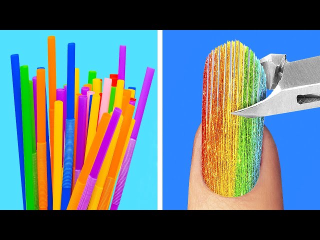 Потрясающие лайфхаки для маникюра и идеи дизайна ногтей