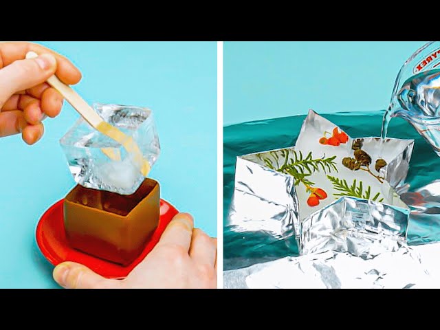 Умные и необычные идеи, как использовать лед для еды и декора