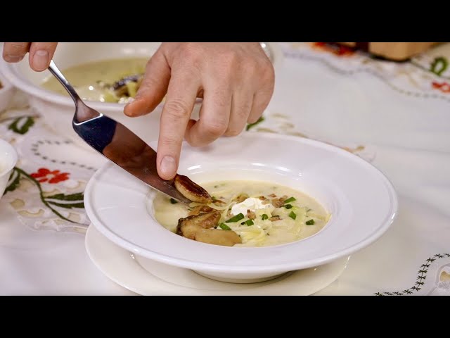 Чечевичный суп-пюре и вкусный суп-пюре с грибами