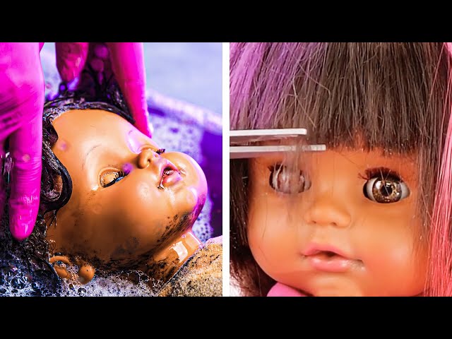 Неожиданное преображение куклы, которое вам понравится