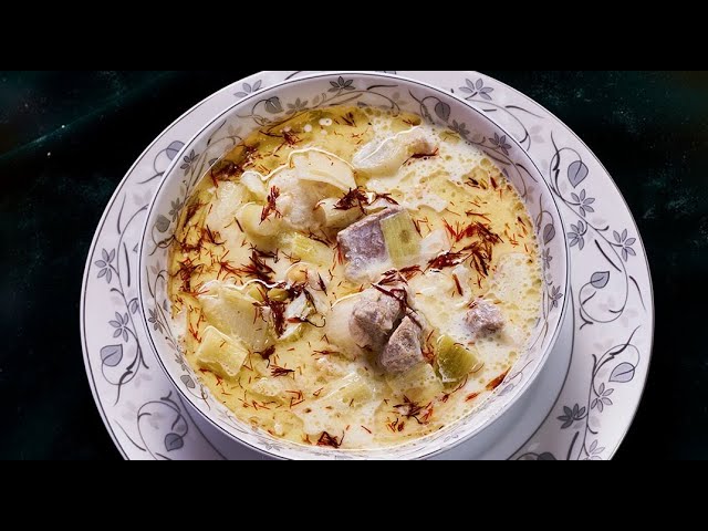 Турецкий йогуртово-чесночный суп Яйла-чорбасы