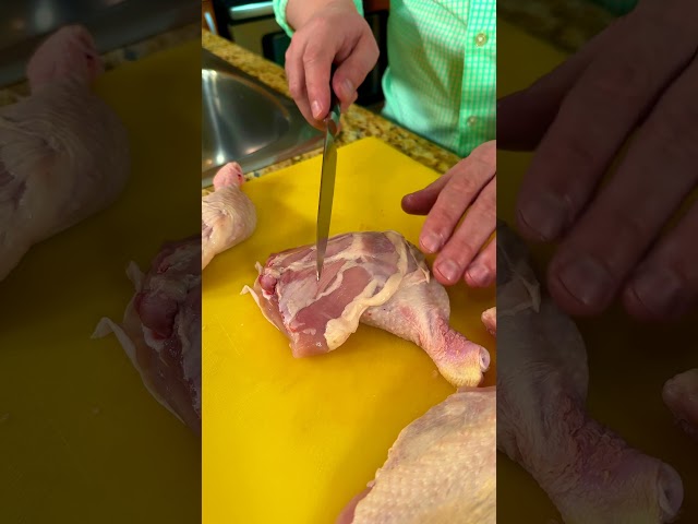 Как разделывать курицу чтобы не тупить хороший нож