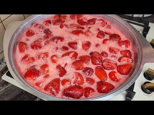 Клубничное варенье на зиму