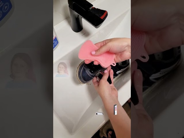 Как легко очистить очень грязную обувь