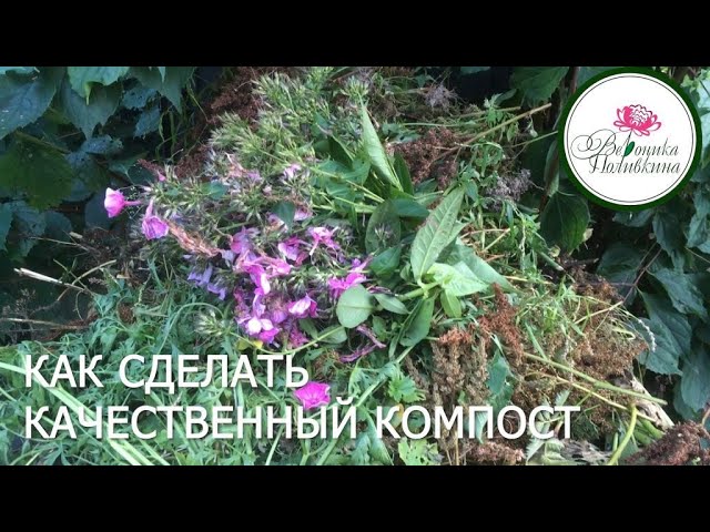 Как сделать качественный компост быстро